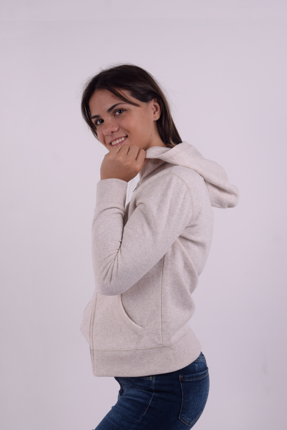Campera GAP Niñas Beige con Logo - Imagen 4