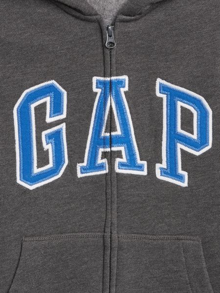 Campera GAP Niños Gris con Logo - Imagen 8