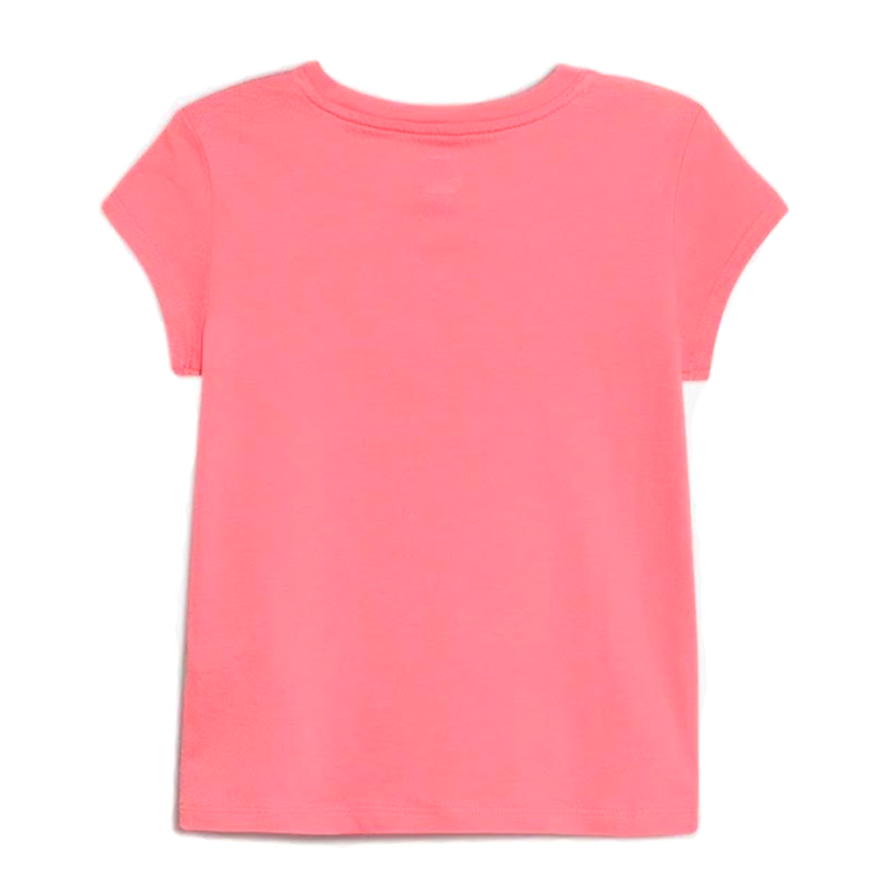 Remera GAP Niñas Naranja con Estampado de Logo - Imagen 2