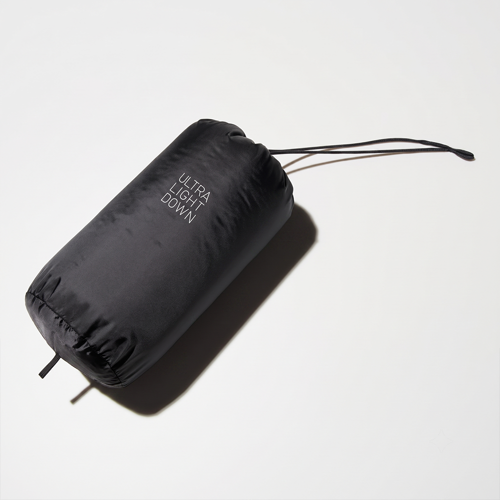 Abrigo Uniqlo Ultra Light Down Extralarga Negro Mujer - Imagen 7