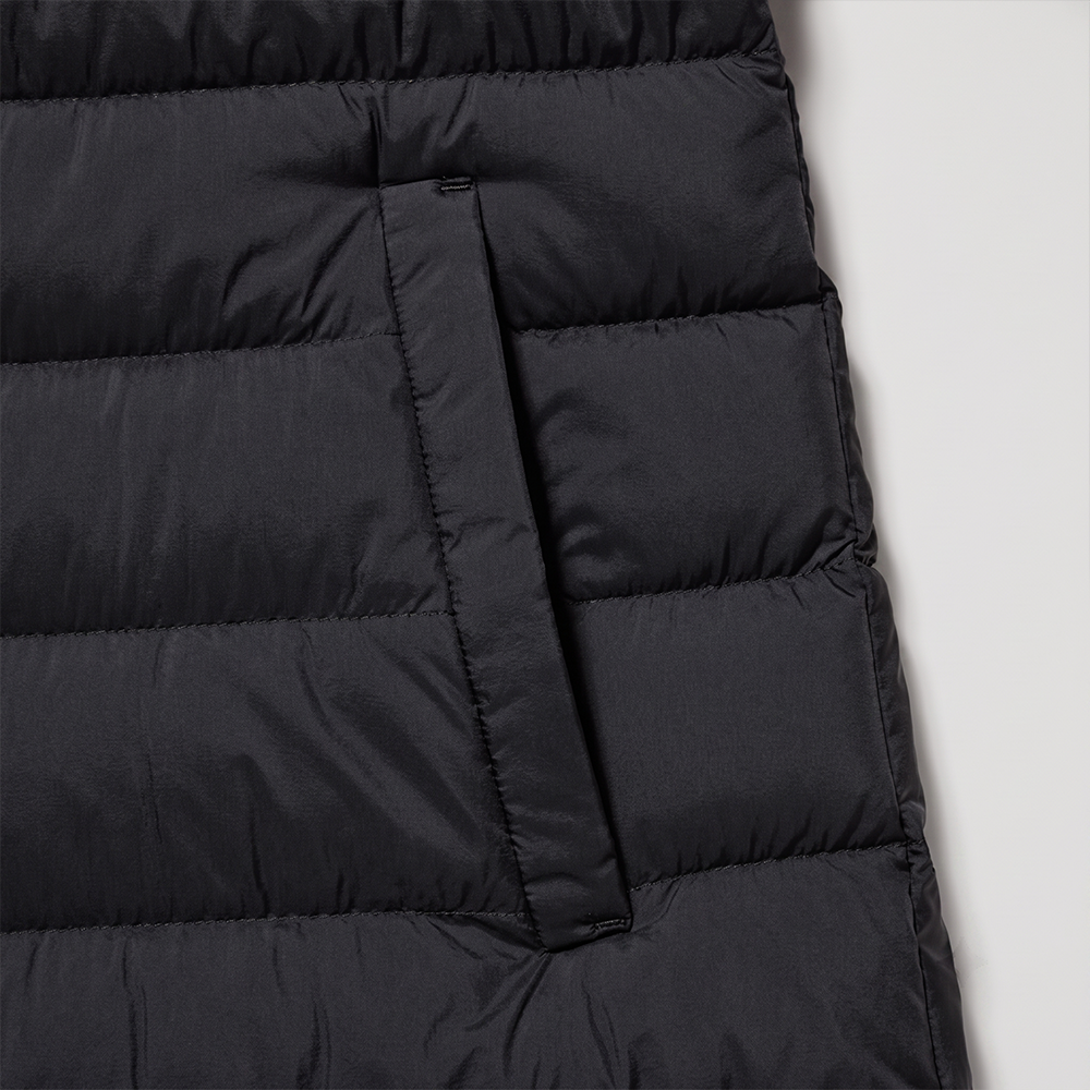 Abrigo Uniqlo Ultra Light Down Extralarga Negro Mujer - Imagen 9