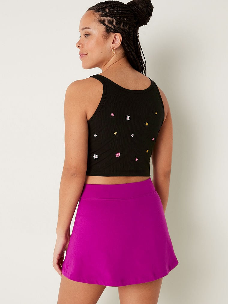 Top PINK Negro Floreado - Imagen 6