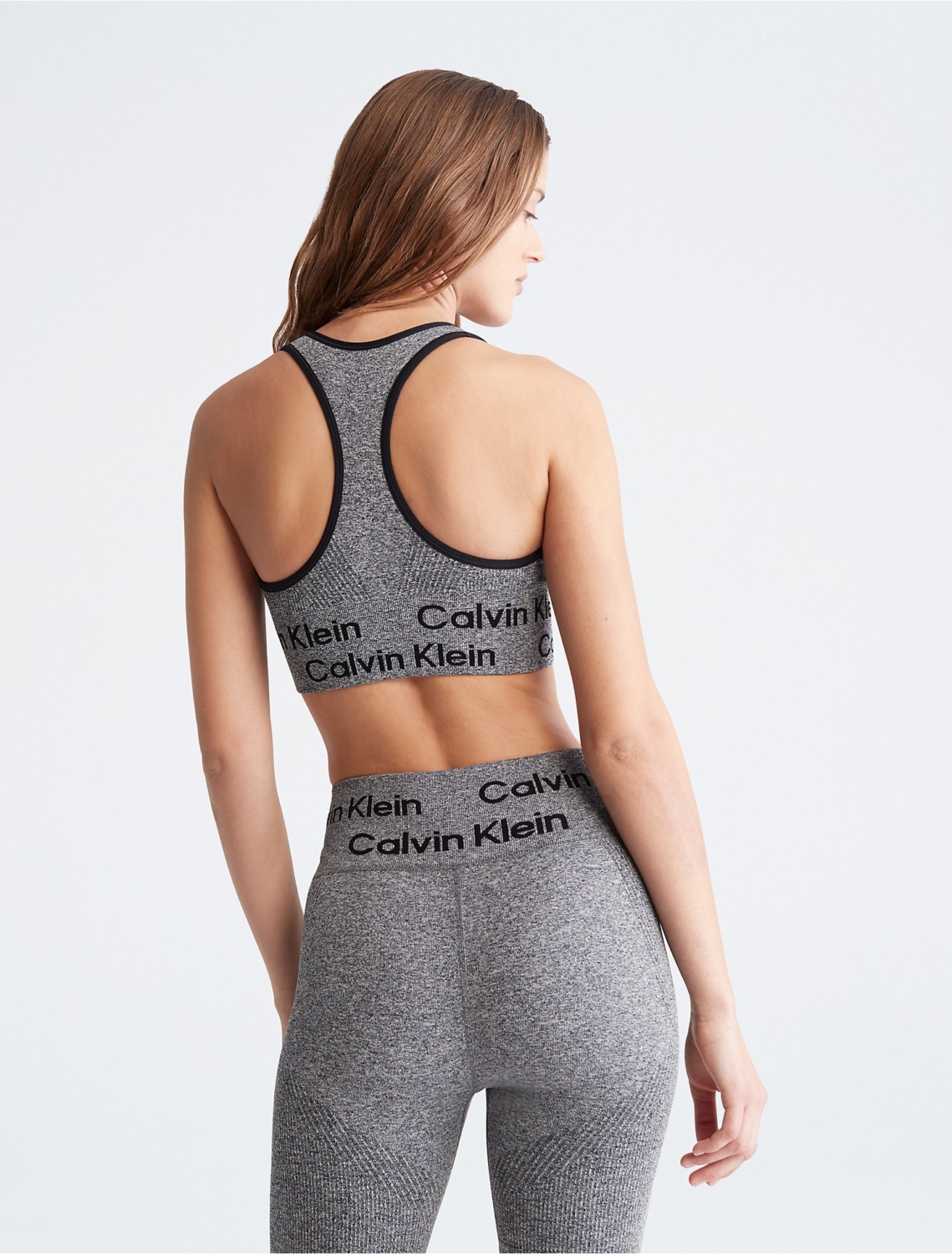 Top Deportivo Performance Seamless Medium Impact Gris - Imagen 7