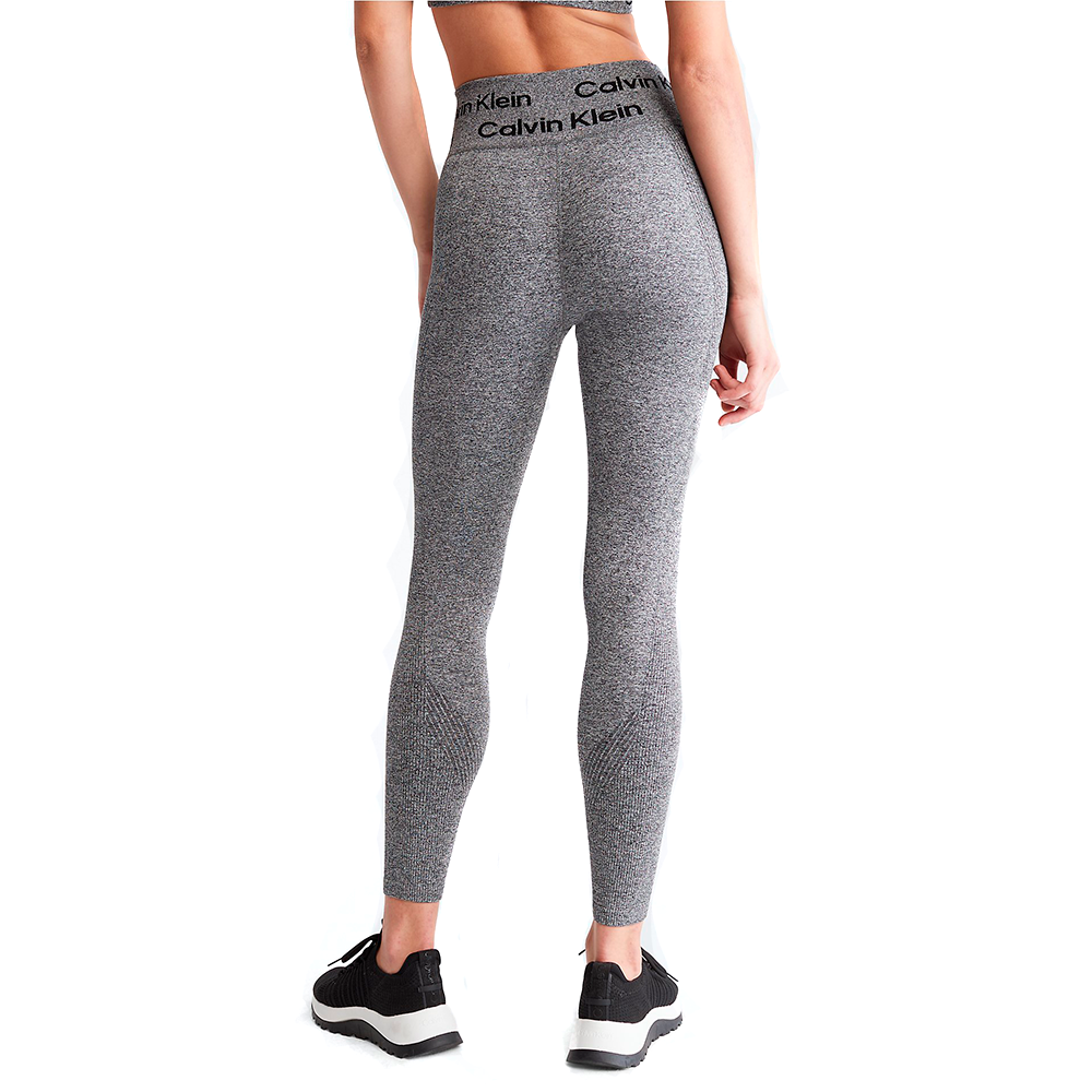 Calza Deportiva Performance Seamless 7/8 Gris - Imagen 2
