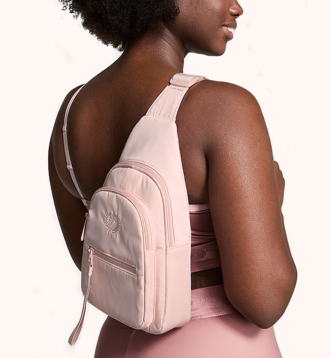 Mochila Bandolera PINK Rosa - Imagen 3