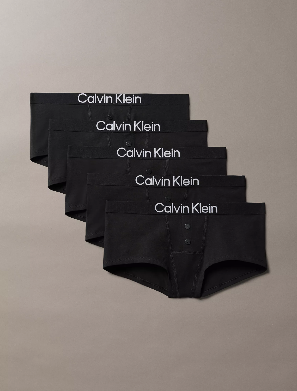 Boyshort Culotte Calvin Klein Negro - Imagen 3