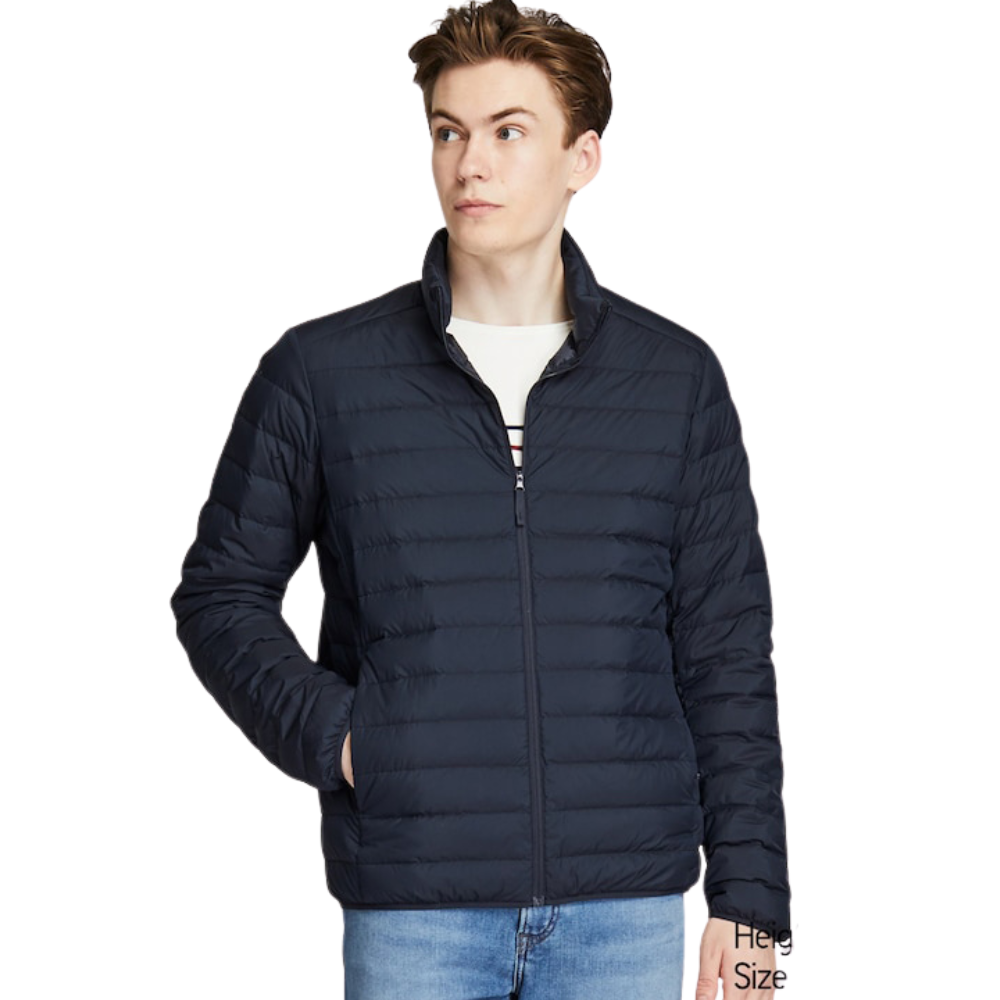 Campera Uniqlo Ultra Light Down Sin Capucha Navy