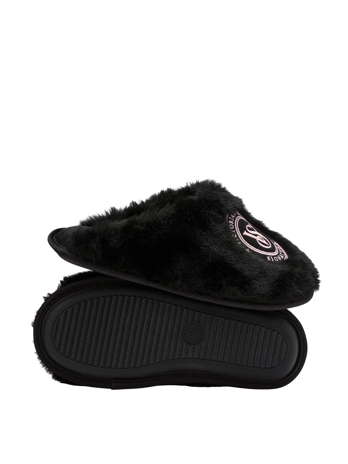 Pantuflas Victoria's Secret Negro Logo - Imagen 2