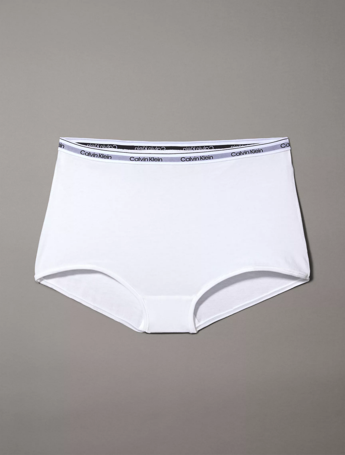 Boyshort Elástico Fino Calvin Klein Blanco - Imagen 3