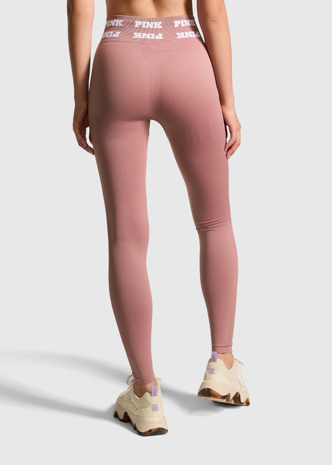Calza Deportiva Seamless PINK Rosa - Imagen 3
