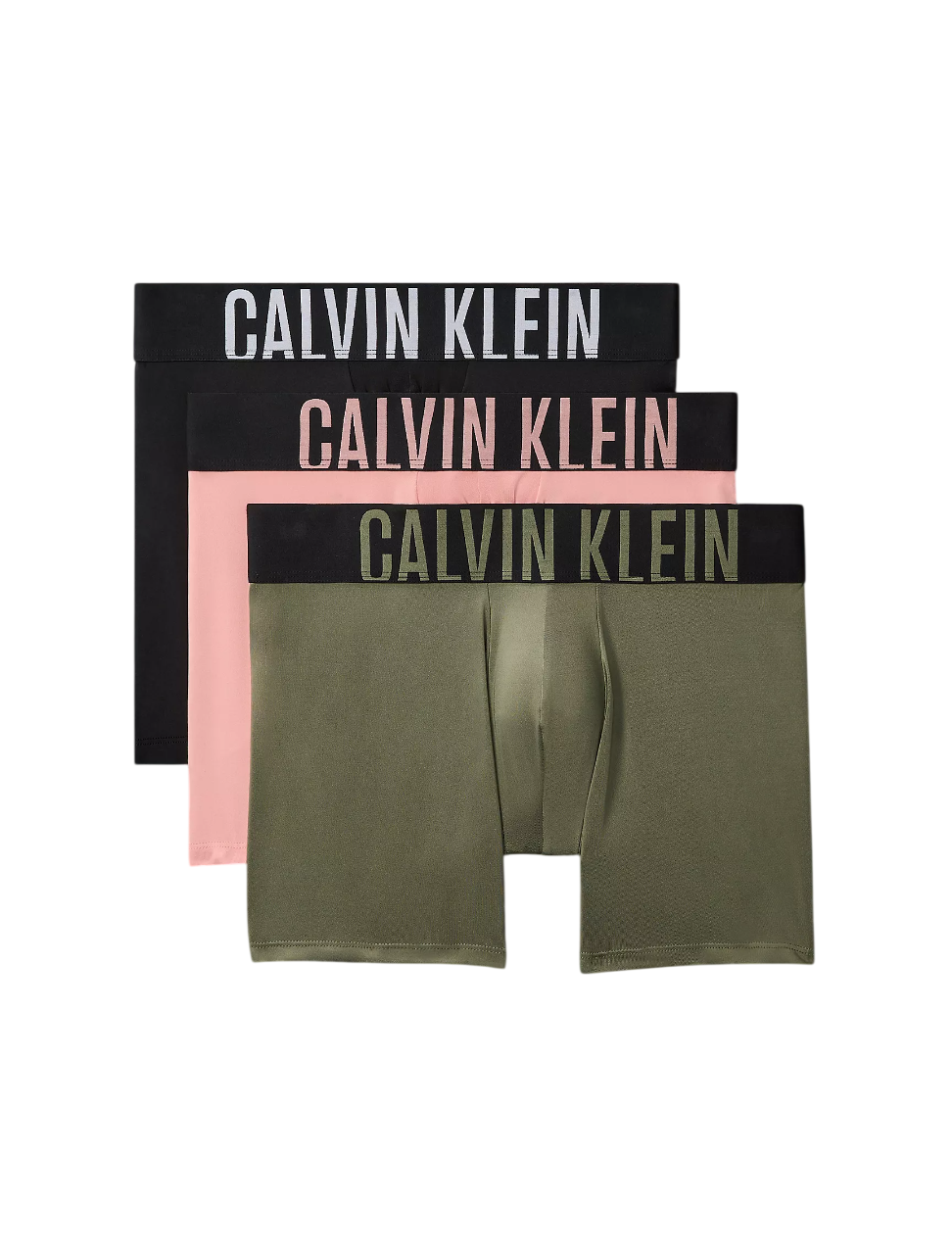 Boxer Calvin Klein Hombre Intense Power Pack x3 Colores