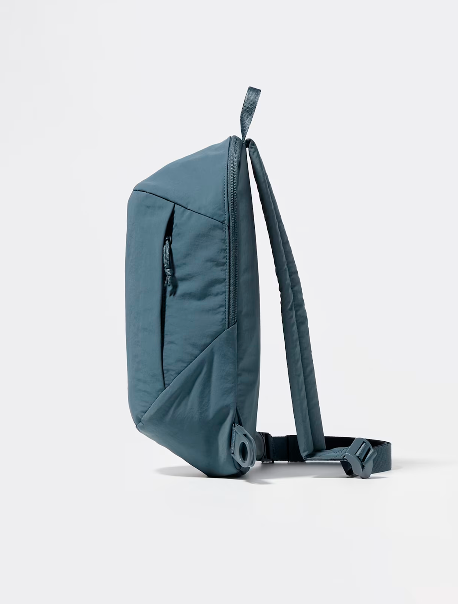 Bandolera Morral Uniqlo Azul Acero - Imagen 4