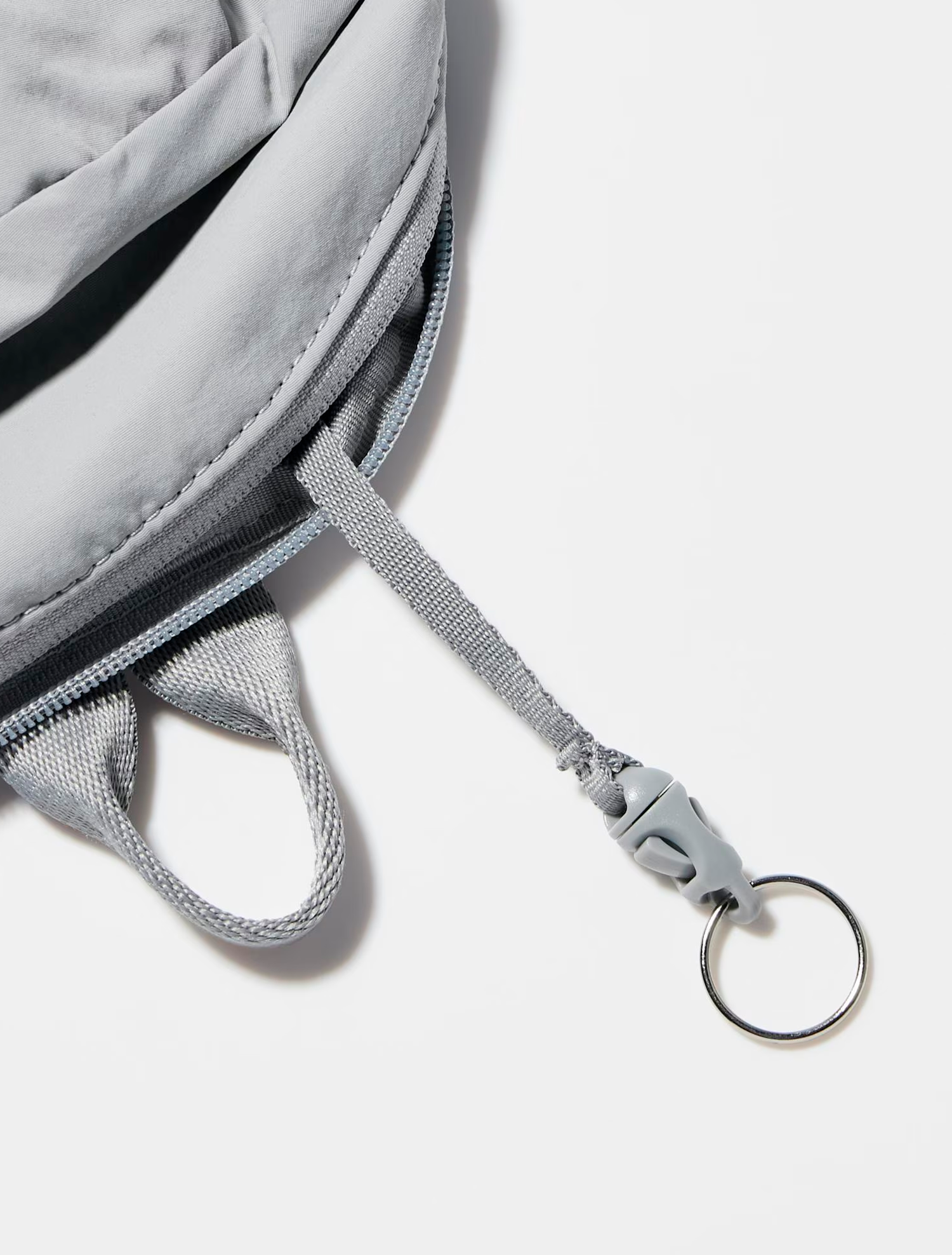 Bandolera Morral Uniqlo Gris Claro - Imagen 7