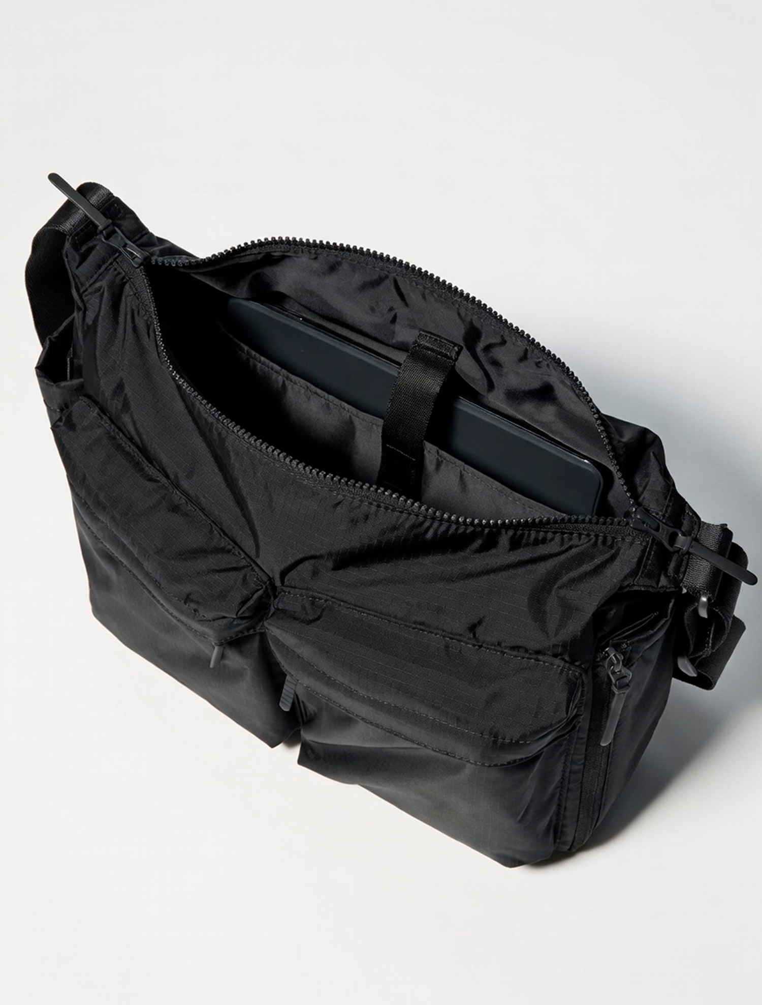 Bolso Bandolera Uniqlo Negro - Imagen 6
