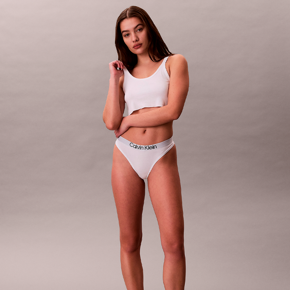 Tanga Calvin Klein Maximum Blanco - Imagen 3