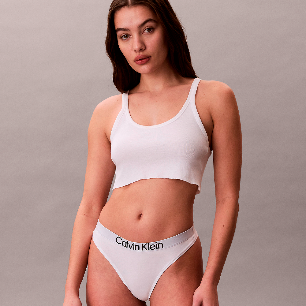 Tanga Calvin Klein Maximum Blanco - Imagen 6