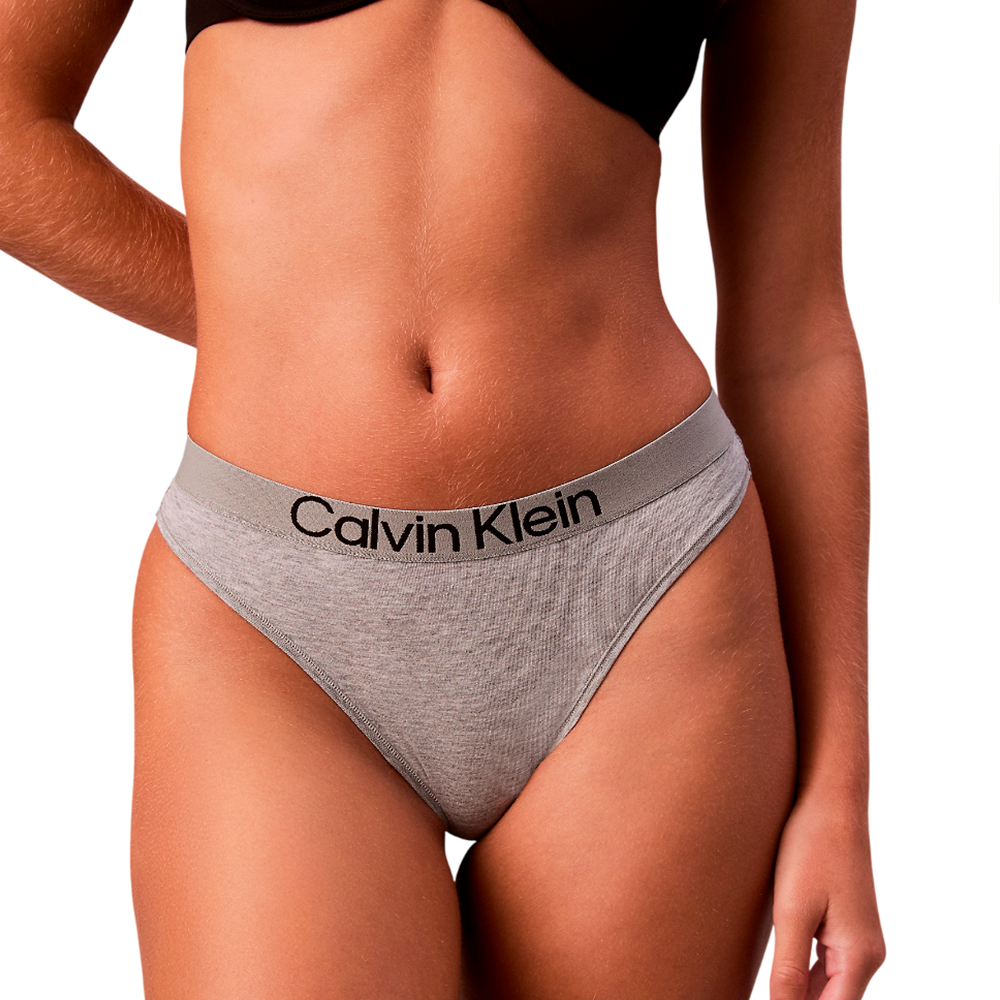 Tanga Calvin Klein Maximum Gris