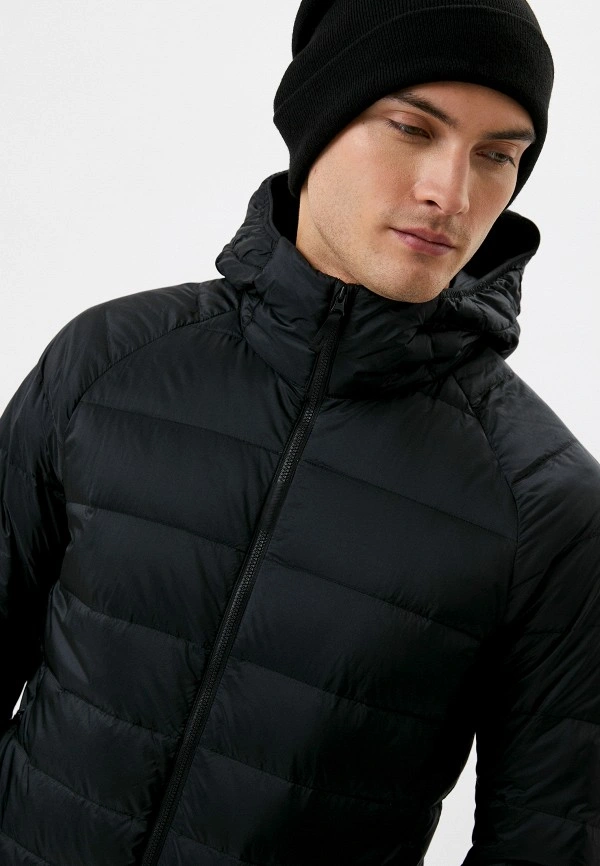 Campera Uniqlo Ultra Light Down Con Capucha Negro - Imagen 4