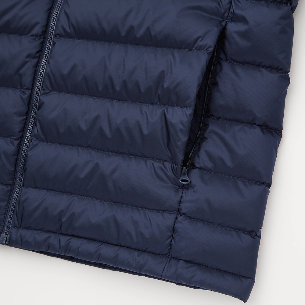 Campera Uniqlo Ultra Light Down Con Capucha Navy - Imagen 5