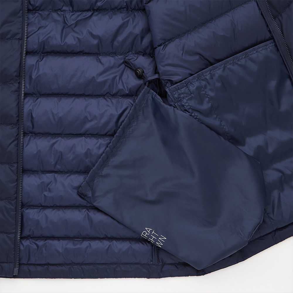 Campera Uniqlo Ultra Light Down Con Capucha Navy - Imagen 6